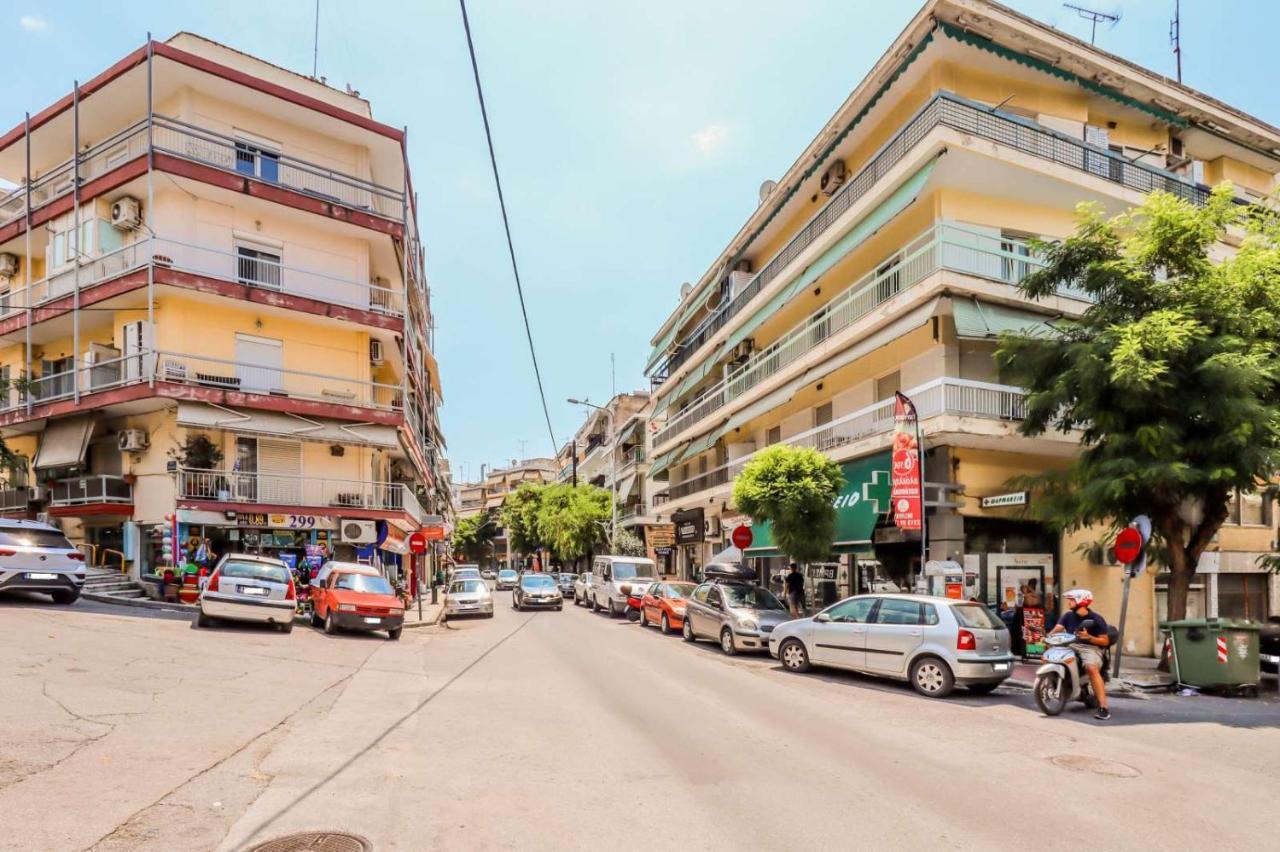Happy Traveller - Luxury, Free Parking Apartment Thessaloniki Exterior photo
