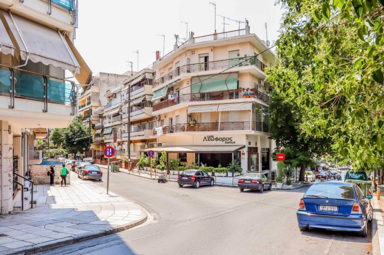 Happy Traveller - Luxury, Free Parking Apartment Thessaloniki Exterior photo